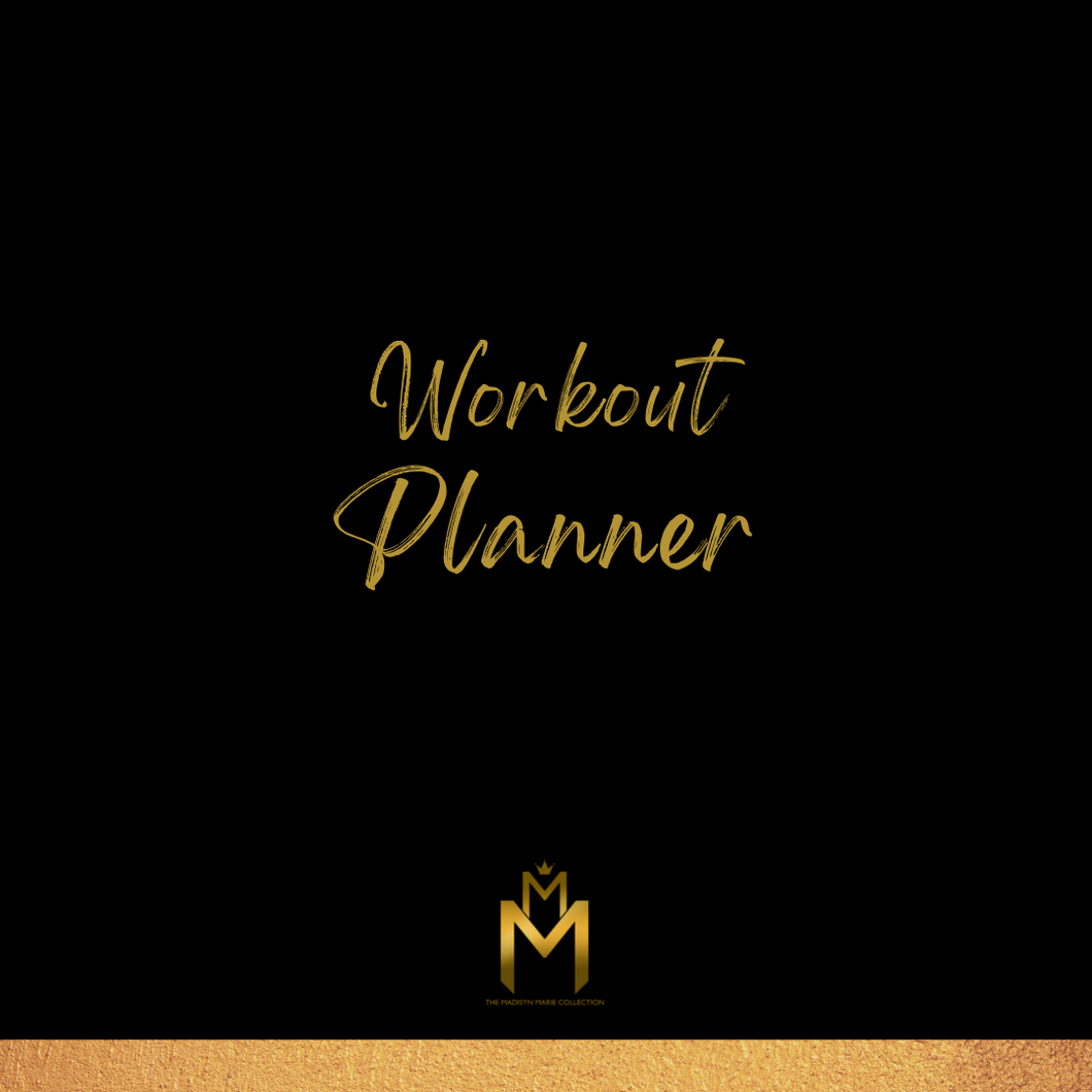 E-Book Workout Planner